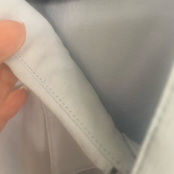 Theory belted casual shirt dress in Good Linen. - Picture 5 of 8